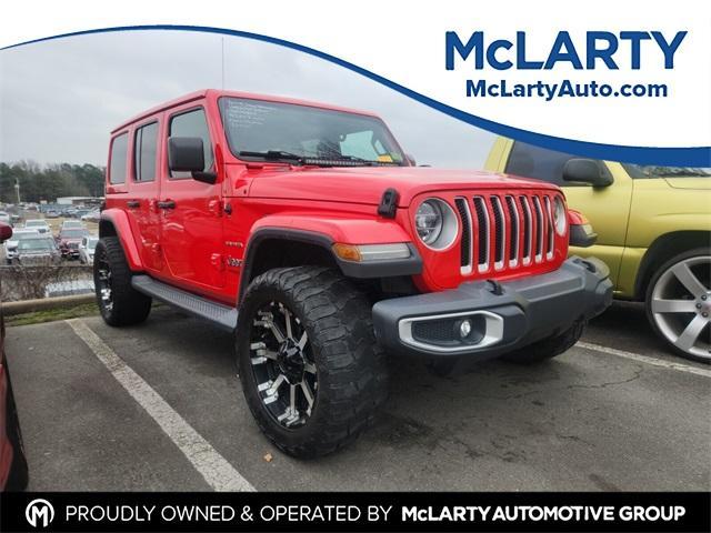 used 2018 Jeep Wrangler Unlimited car, priced at $25,628