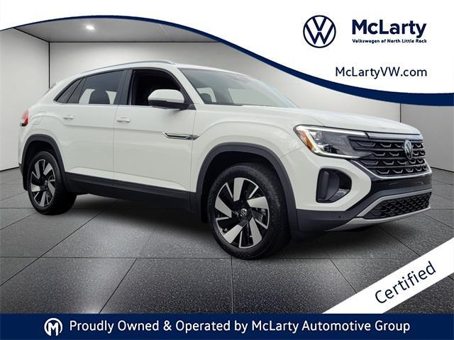 used 2024 Volkswagen Atlas Cross Sport car, priced at $31,363