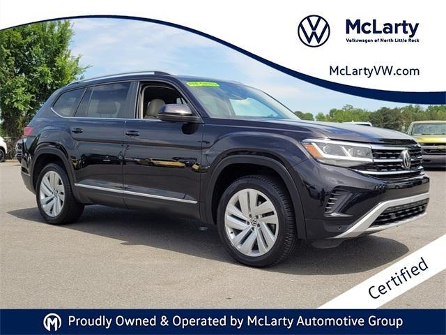 used 2021 Volkswagen Atlas car, priced at $28,821