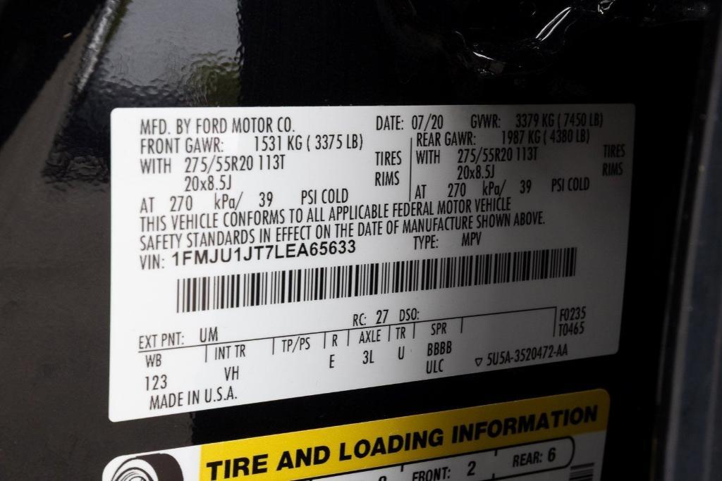 used 2020 Ford Expedition car, priced at $28,000