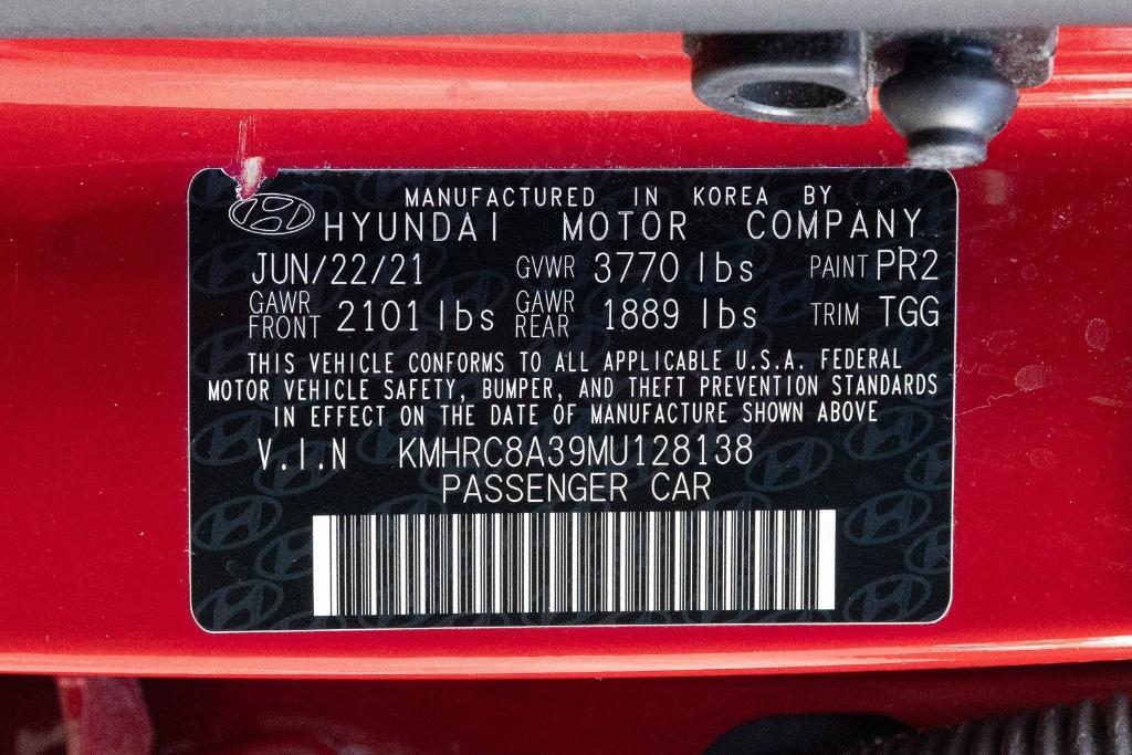 used 2021 Hyundai Venue car, priced at $15,000