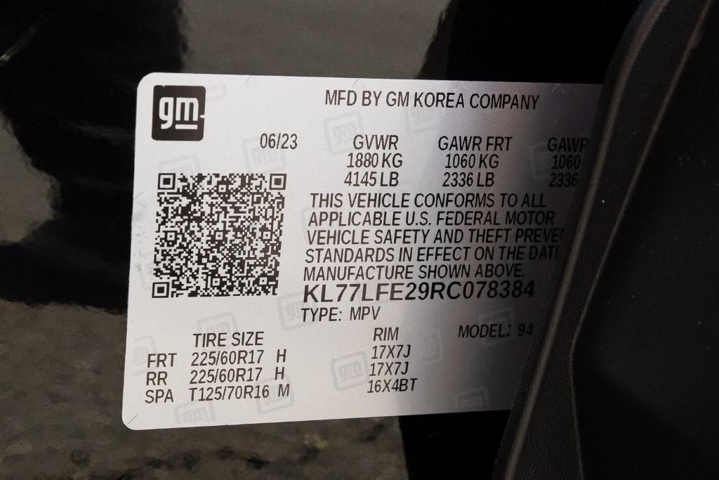 used 2024 Chevrolet Trax car, priced at $20,000