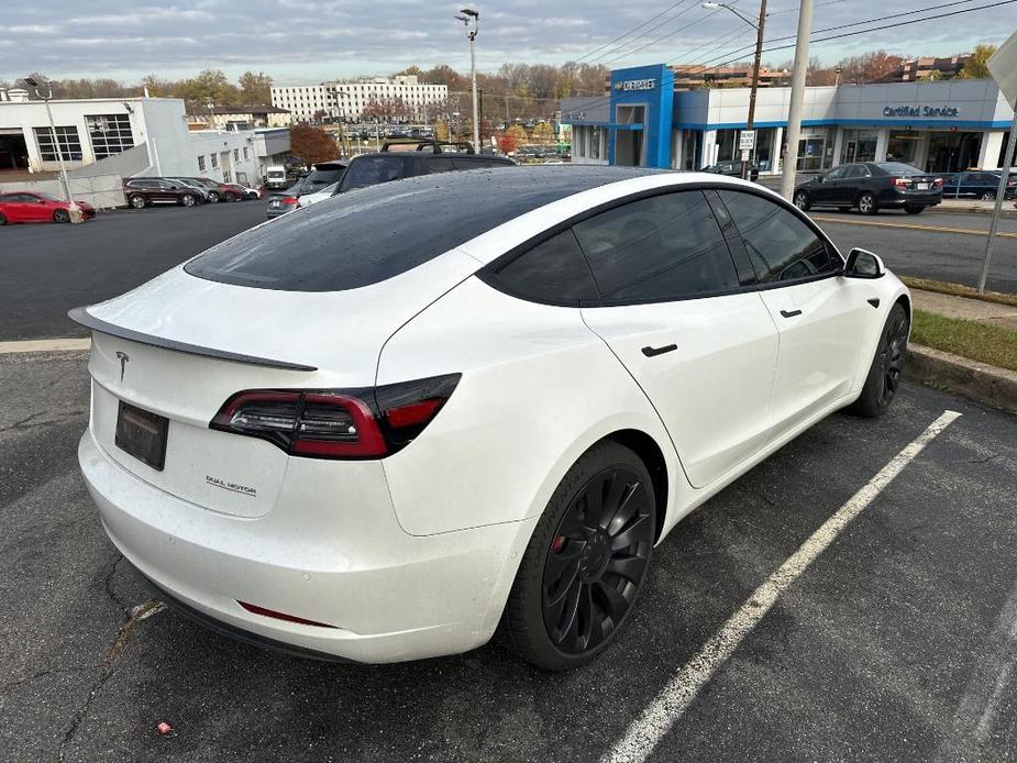 used 2021 Tesla Model 3 car, priced at $27,500