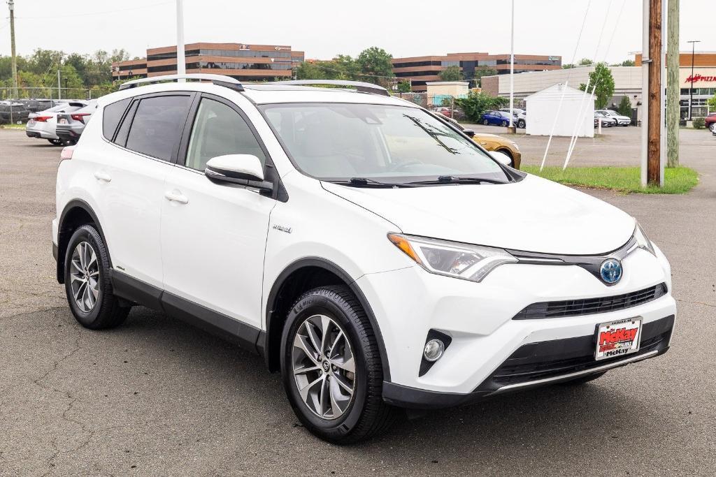 used 2018 Toyota RAV4 Hybrid car, priced at $18,000