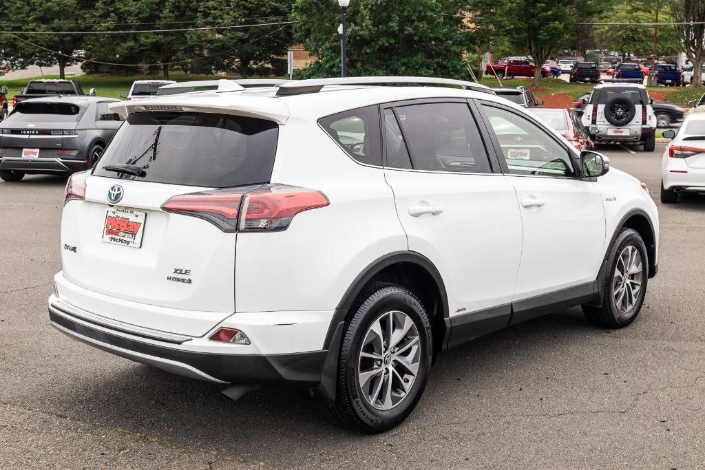 used 2018 Toyota RAV4 Hybrid car, priced at $18,000