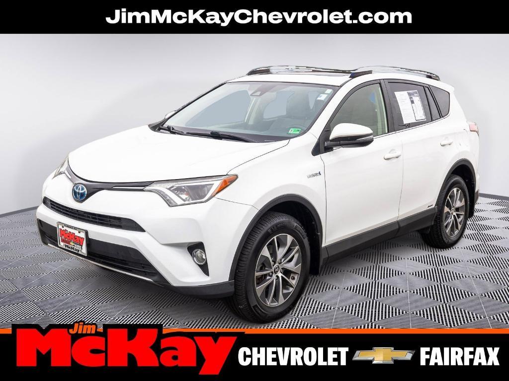 used 2018 Toyota RAV4 Hybrid car, priced at $18,000