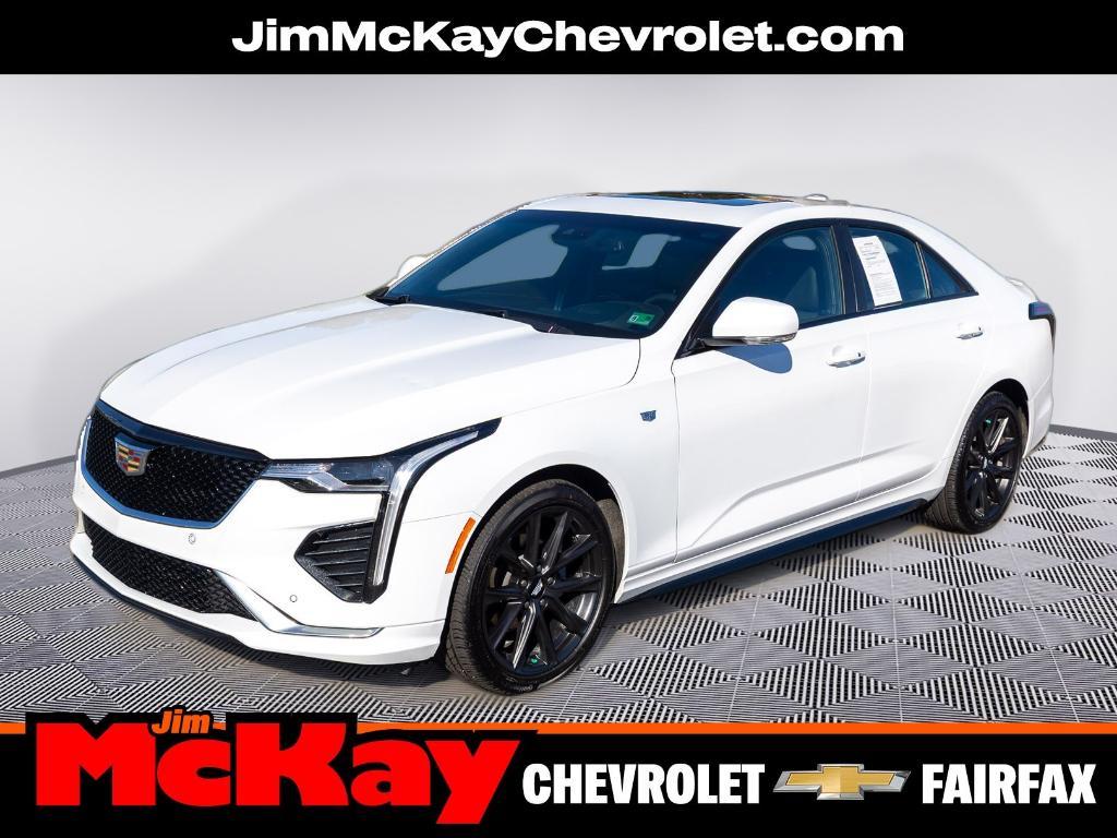 used 2023 Cadillac CT4 car, priced at $33,000