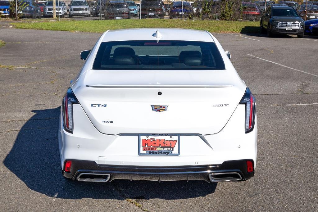 used 2023 Cadillac CT4 car, priced at $33,000
