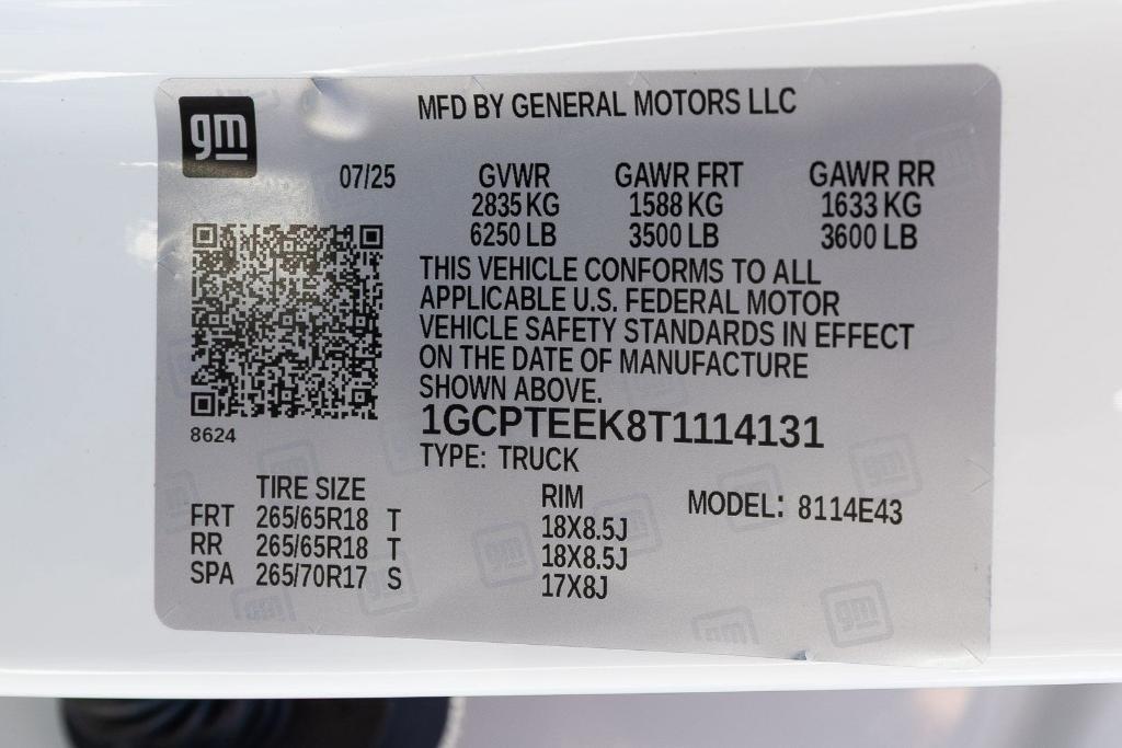 new 2026 Chevrolet Colorado car, priced at $44,895