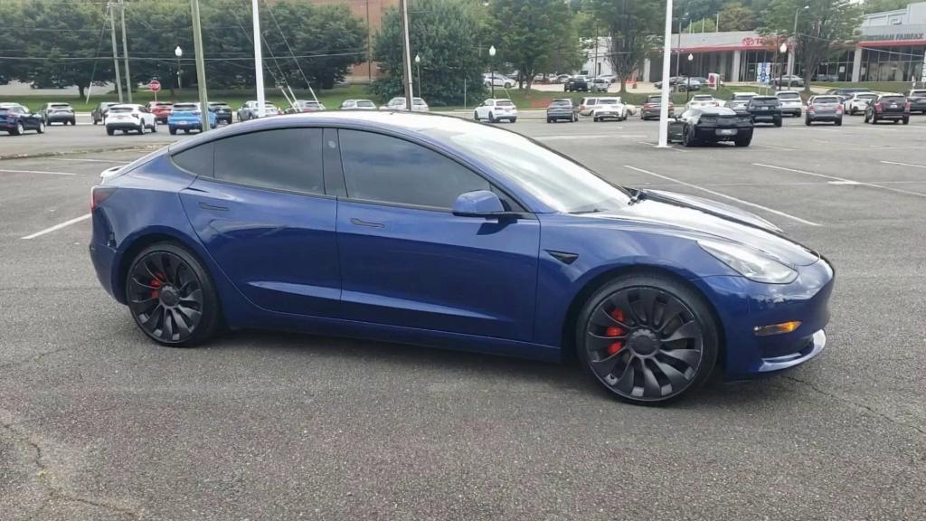 used 2022 Tesla Model 3 car, priced at $29,773