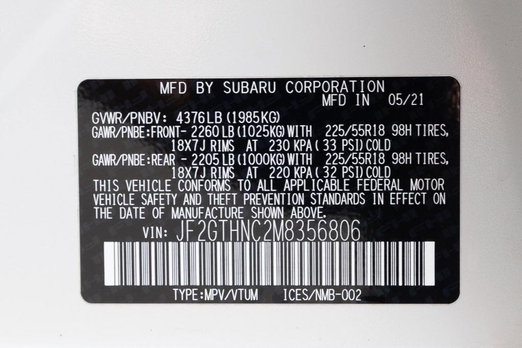 used 2021 Subaru Crosstrek car, priced at $22,900