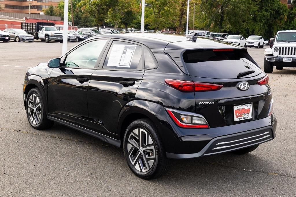 used 2023 Hyundai Kona EV car, priced at $19,900