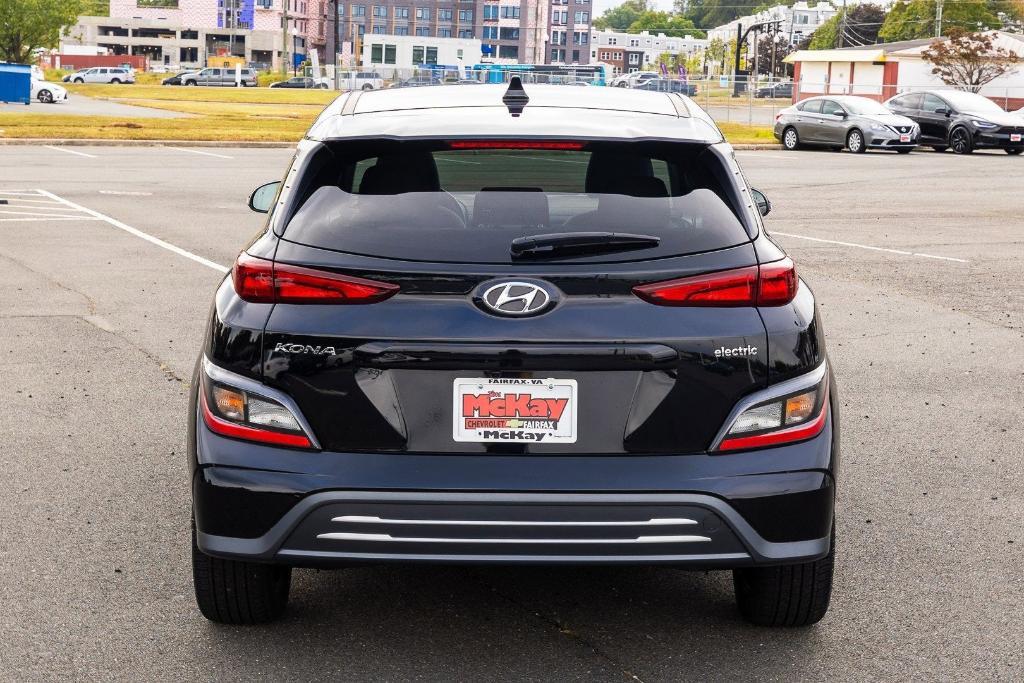 used 2023 Hyundai Kona EV car, priced at $19,900