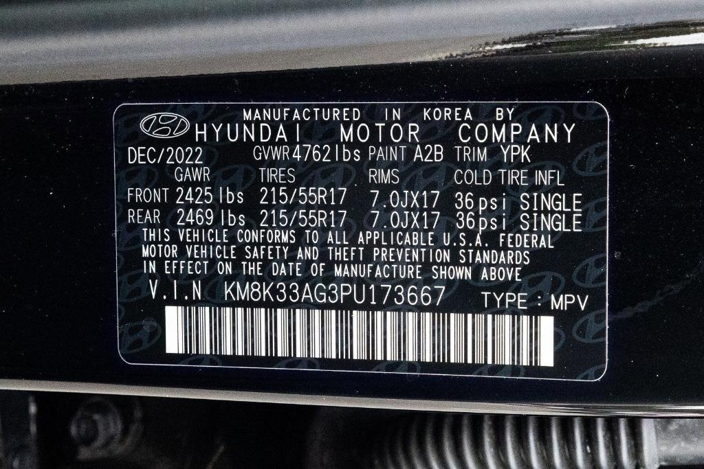 used 2023 Hyundai Kona EV car, priced at $19,900