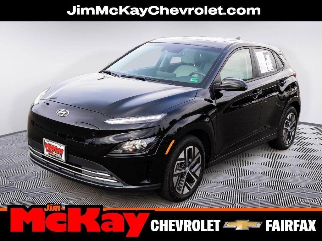 used 2023 Hyundai Kona EV car, priced at $21,258