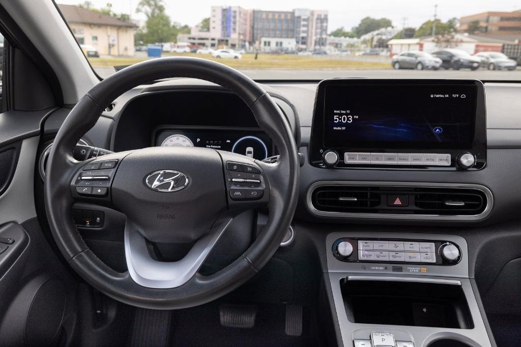 used 2023 Hyundai Kona EV car, priced at $19,900