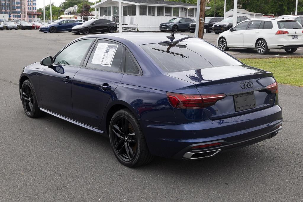 used 2021 Audi A4 car, priced at $25,000