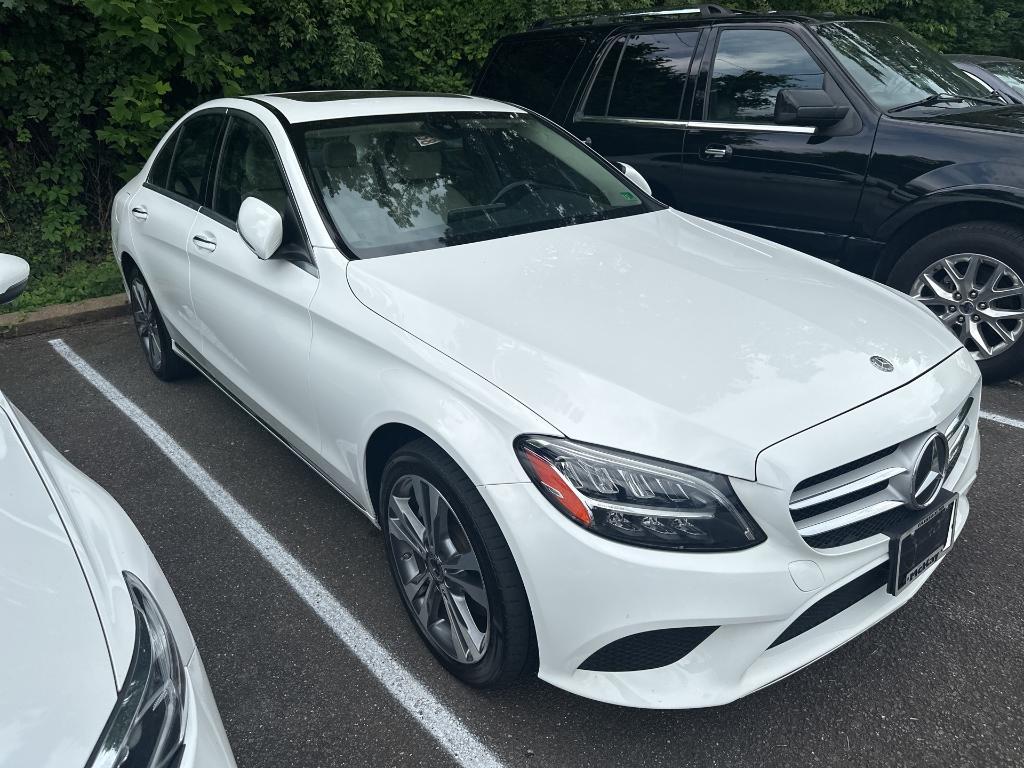 used 2021 Mercedes-Benz C-Class car, priced at $21,873