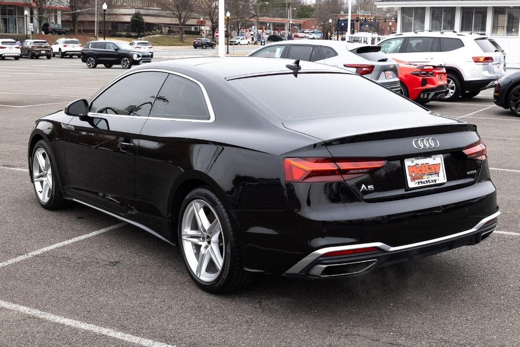 used 2021 Audi A5 car, priced at $25,000