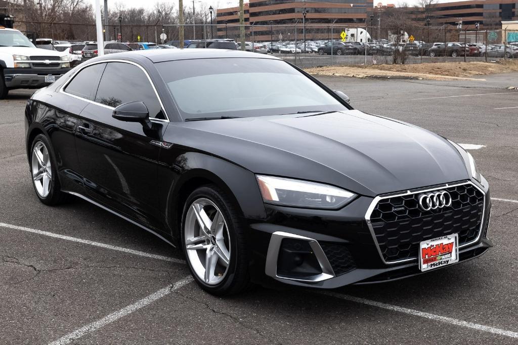 used 2021 Audi A5 car, priced at $25,000