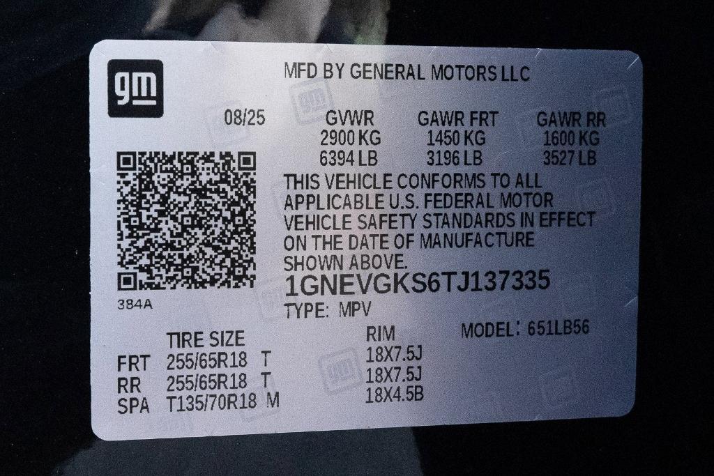 new 2026 Chevrolet Traverse car, priced at $45,471