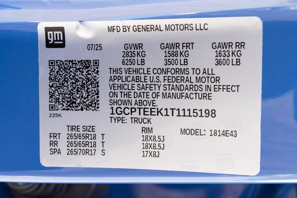 new 2026 Chevrolet Colorado car, priced at $44,895