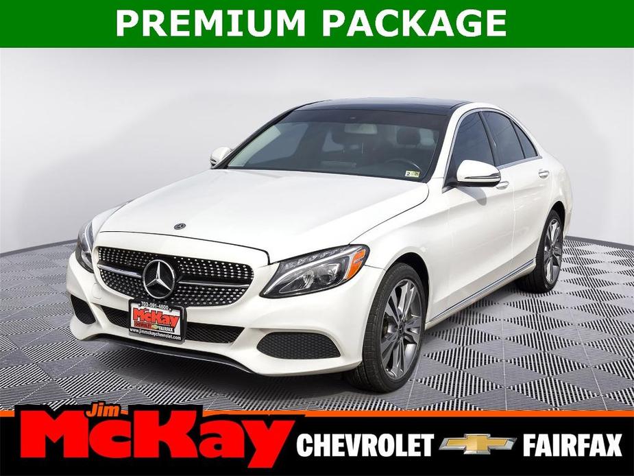 used 2018 Mercedes-Benz C-Class car, priced at $19,789