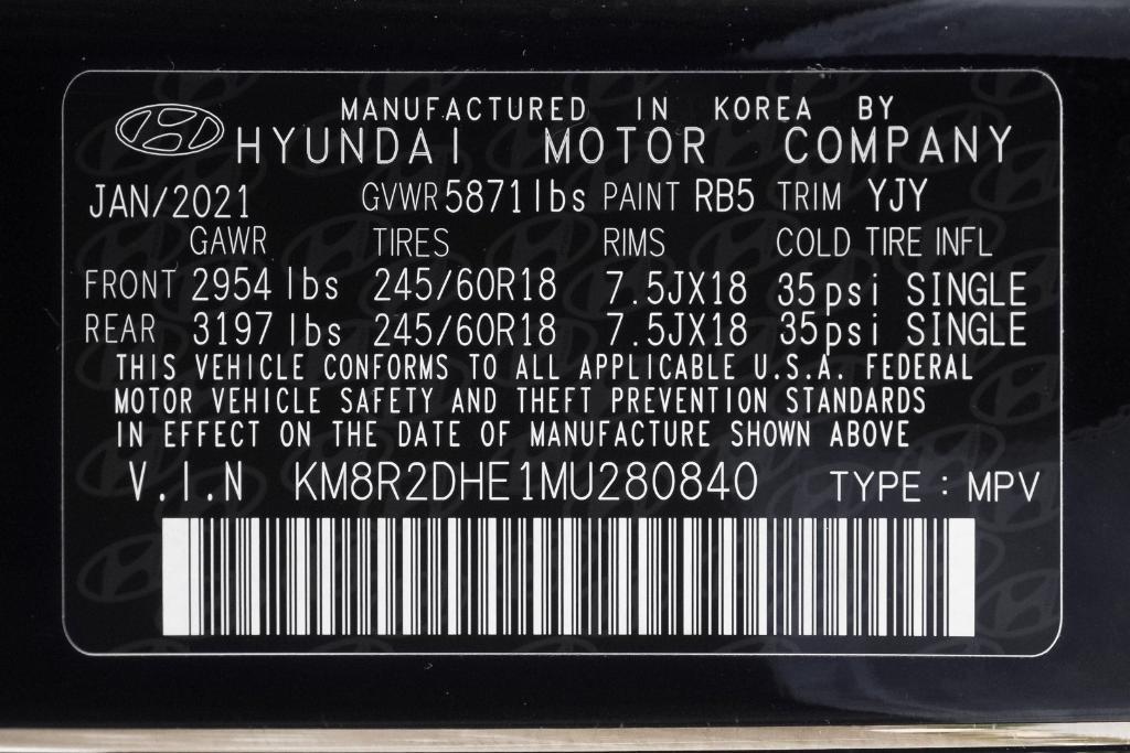 used 2021 Hyundai Palisade car, priced at $32,489