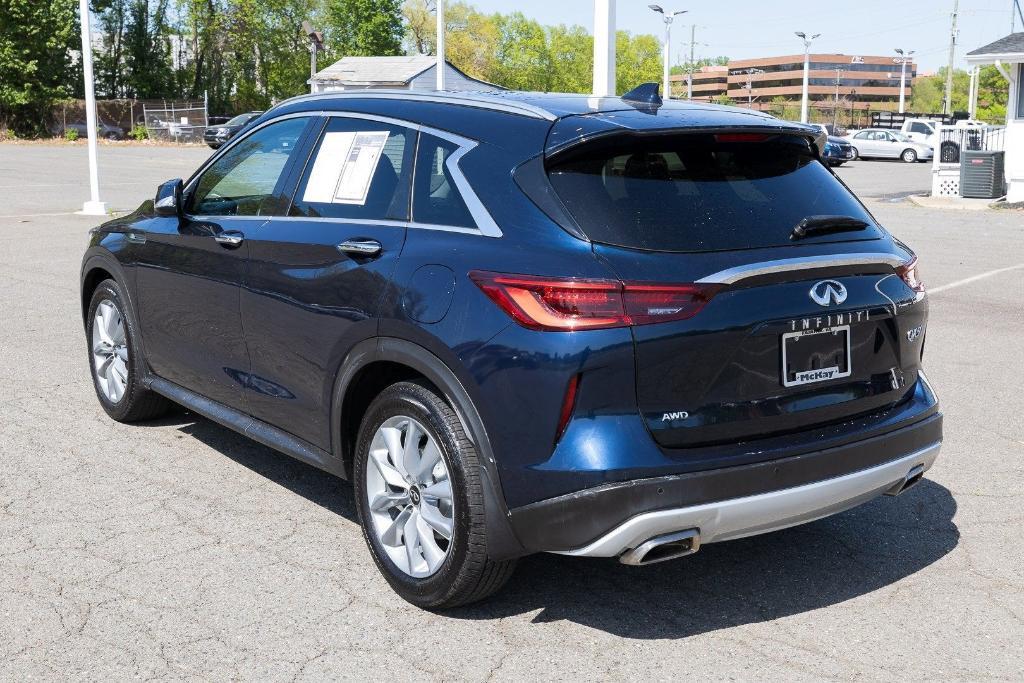 used 2022 INFINITI QX50 car, priced at $25,400