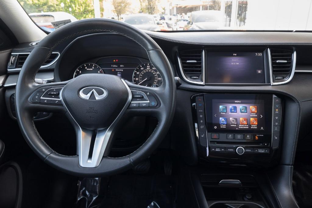 used 2022 INFINITI QX50 car, priced at $27,750