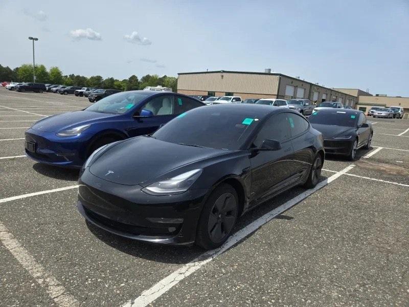 used 2022 Tesla Model 3 car, priced at $25,341