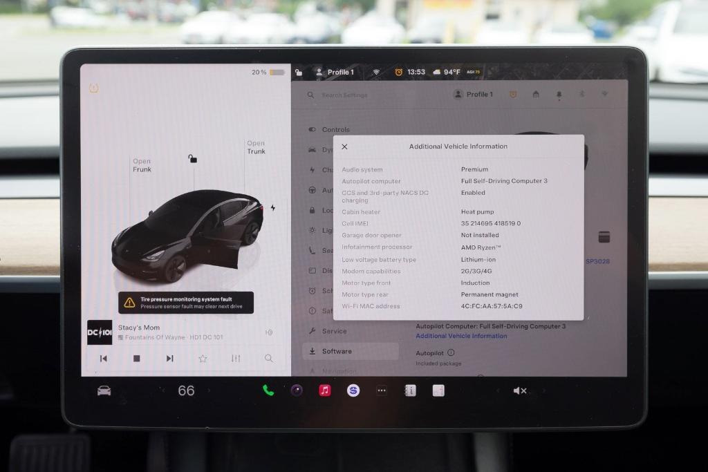 used 2022 Tesla Model 3 car, priced at $23,000
