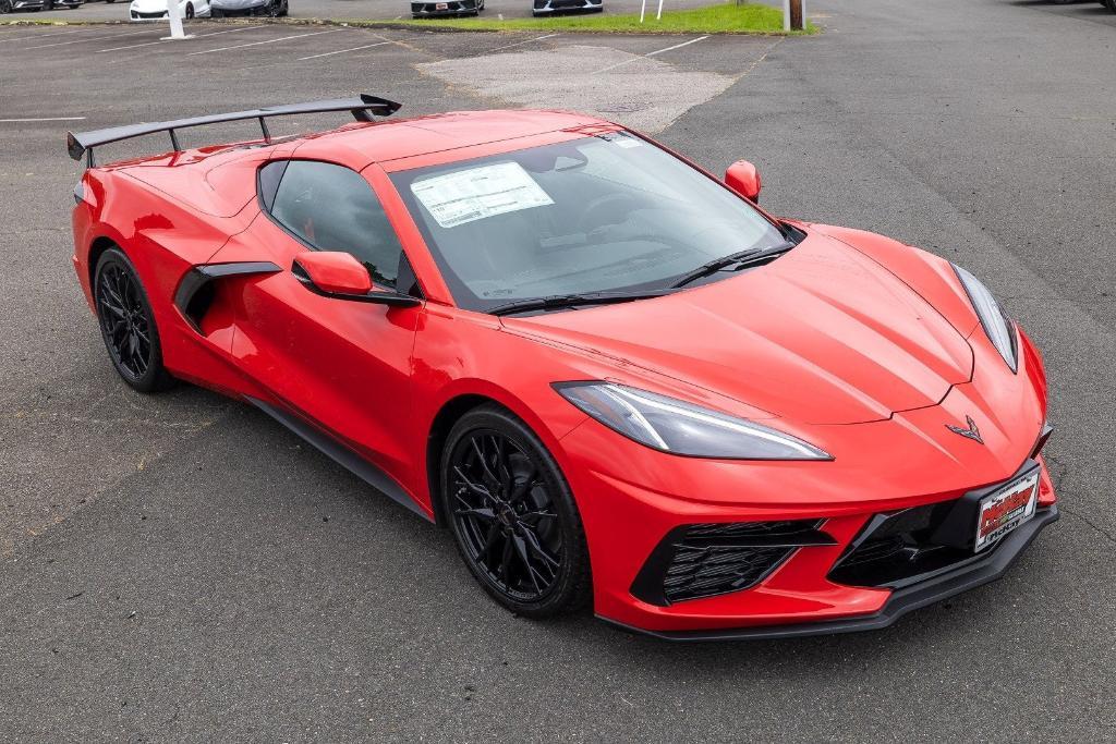 new 2025 Chevrolet Corvette car, priced at $77,695