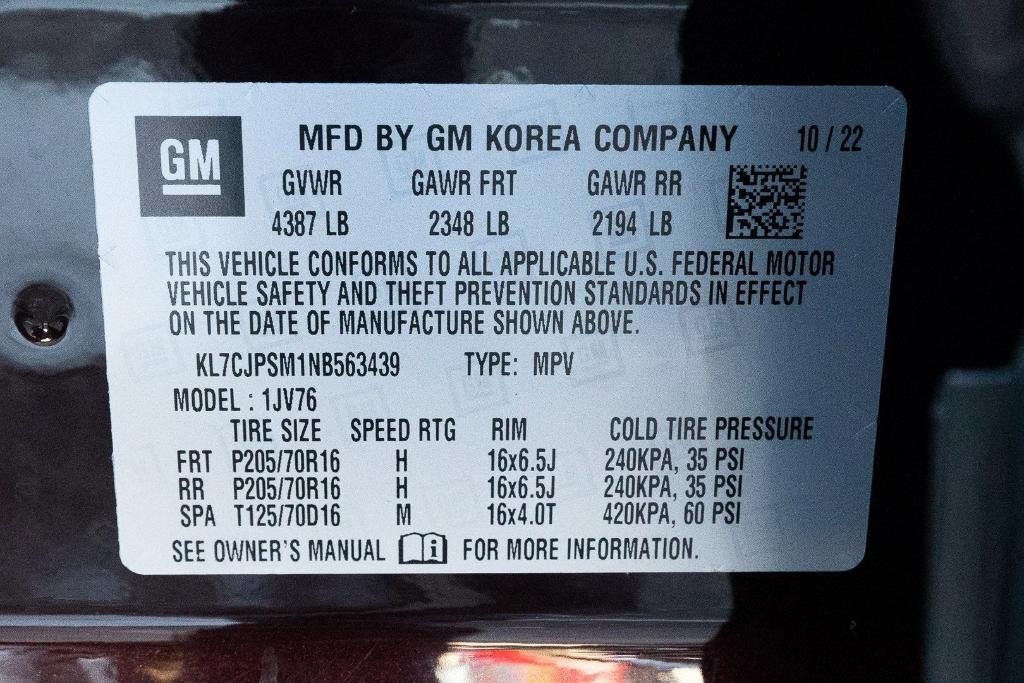 used 2022 Chevrolet Trax car, priced at $17,400