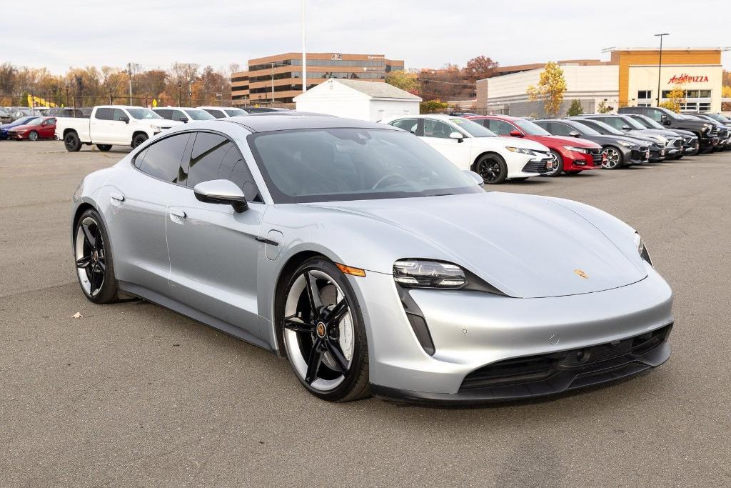 used 2020 Porsche Taycan car, priced at $54,900