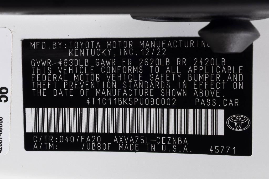 used 2023 Toyota Camry car, priced at $22,200