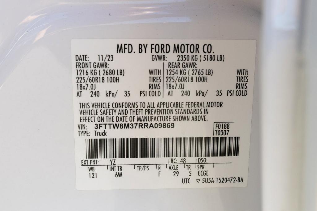 used 2024 Ford Maverick car, priced at $30,000