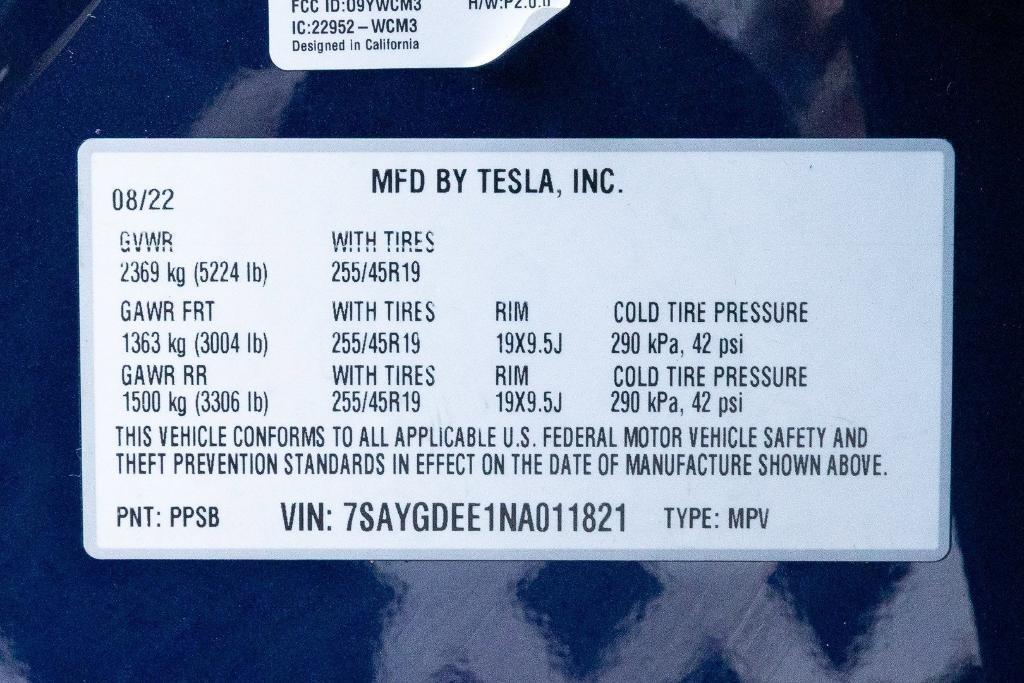 used 2022 Tesla Model Y car, priced at $26,500