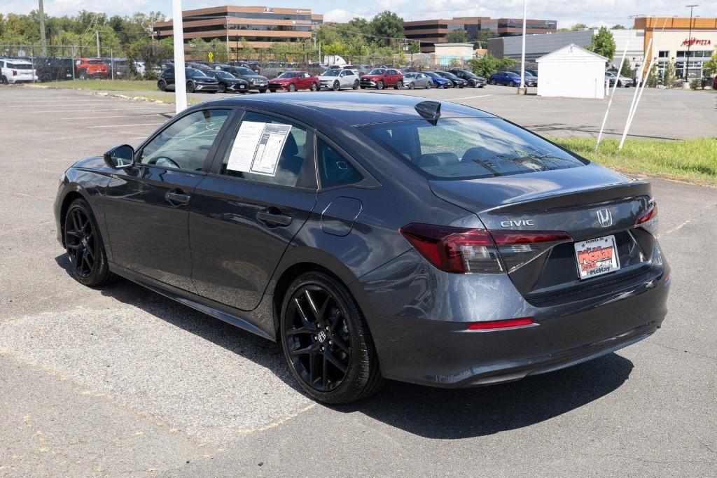 used 2025 Honda Civic car, priced at $25,800