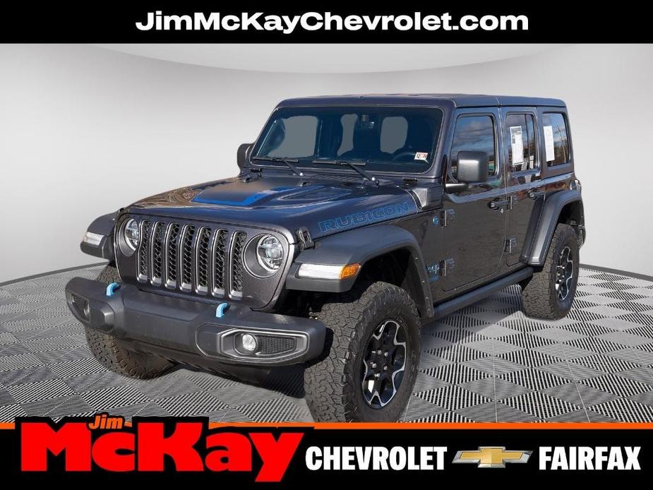 used 2022 Jeep Wrangler Unlimited 4xe car, priced at $39,989