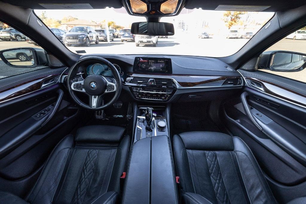 used 2018 BMW M550 car, priced at $26,000