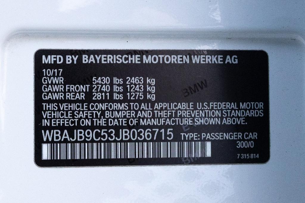 used 2018 BMW M550 car, priced at $26,000