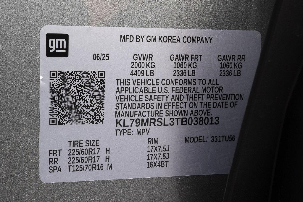 new 2026 Chevrolet TrailBlazer car, priced at $27,500