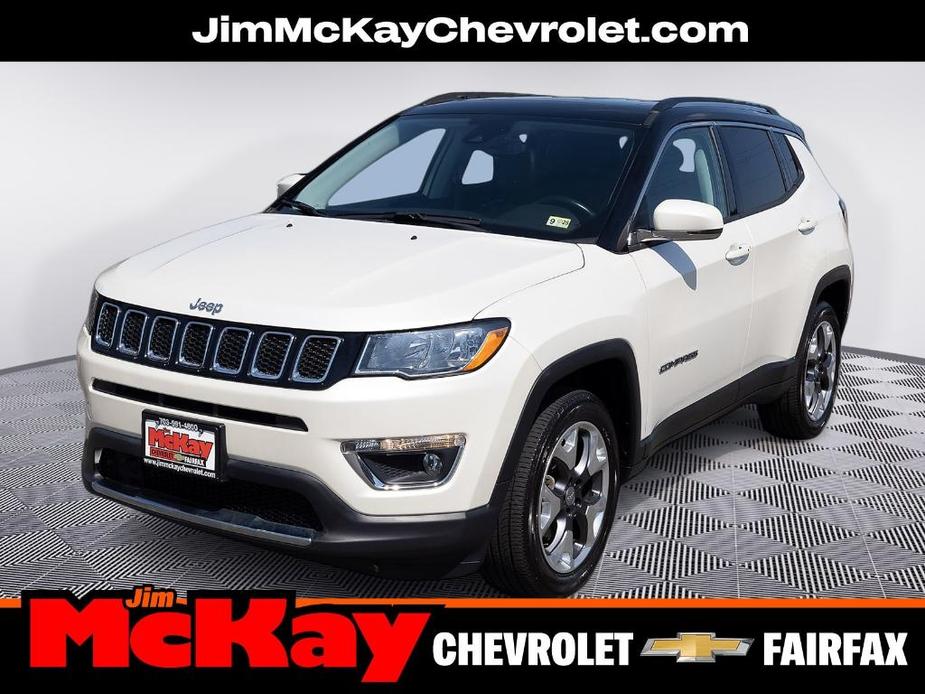 used 2021 Jeep Compass car, priced at $21,000