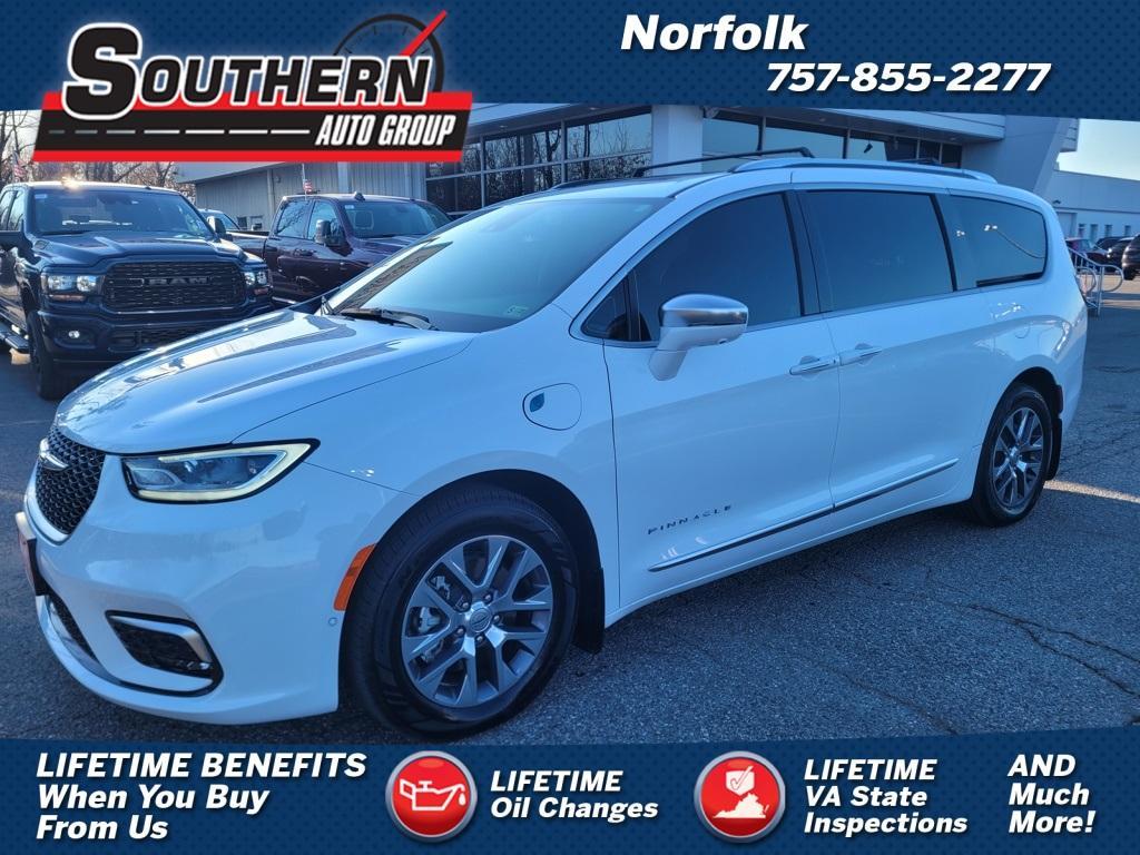 used 2024 Chrysler Pacifica Hybrid car, priced at $45,000