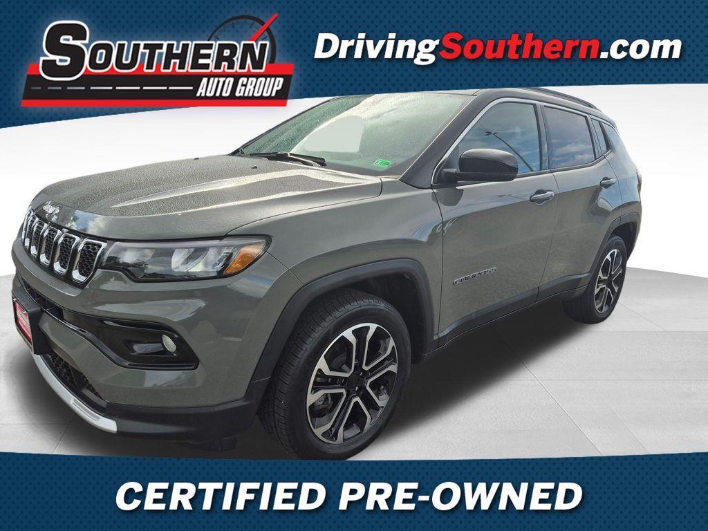 used 2023 Jeep Compass car, priced at $27,177