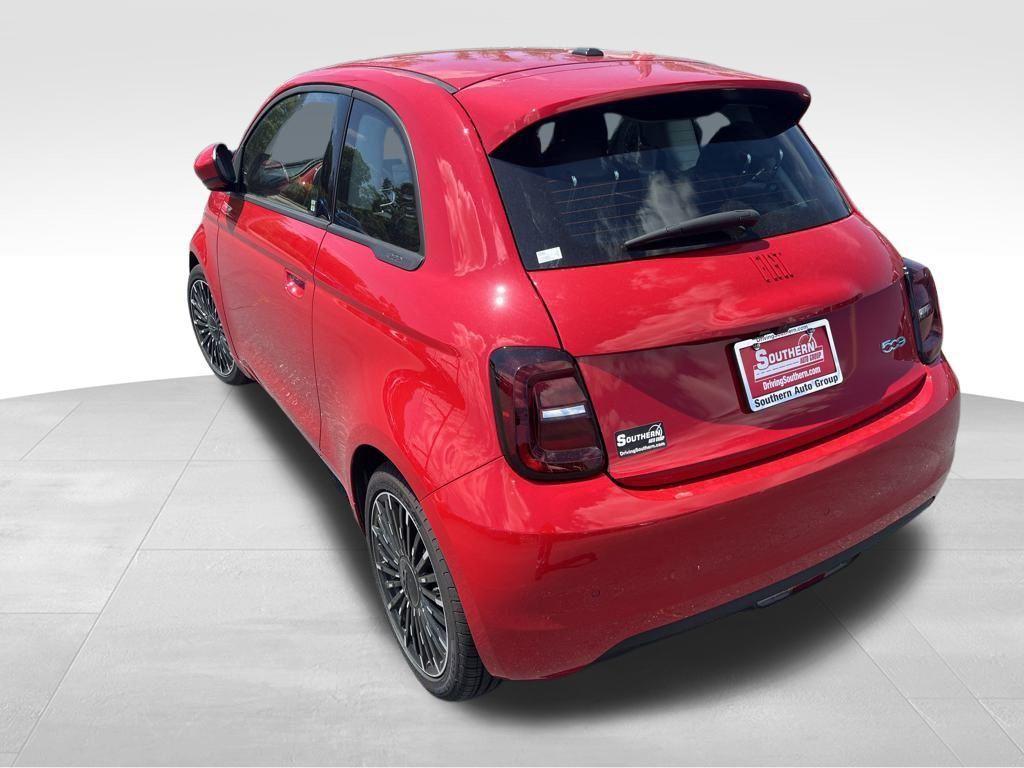 new 2024 FIAT 500e car, priced at $27,721