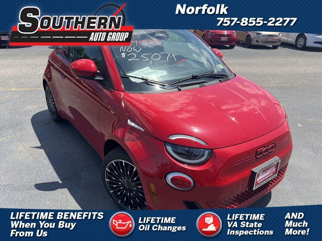 new 2024 FIAT 500e car, priced at $25,721