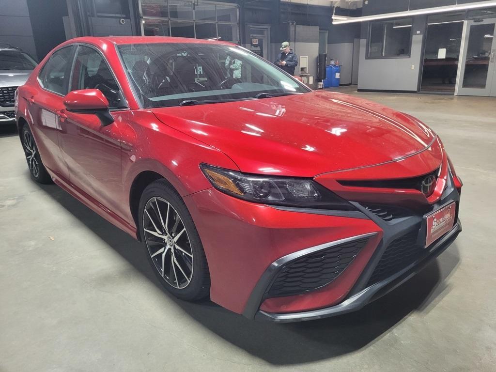 used 2021 Toyota Camry car, priced at $22,828