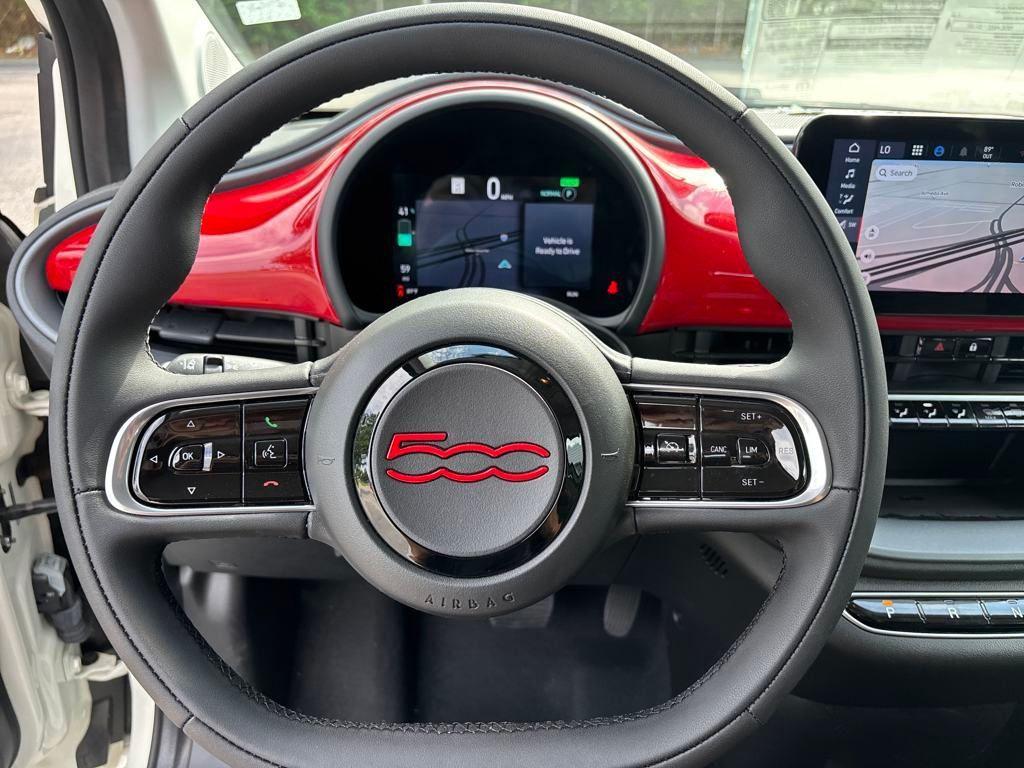 new 2024 FIAT 500e car, priced at $27,596